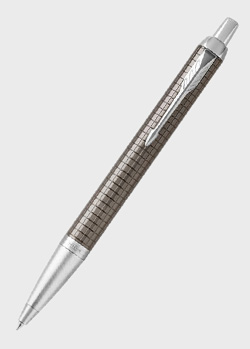 Шариковая ручка Parker IM 17 Premium Dark Espresso Chiselled CT BP 24 332, фото